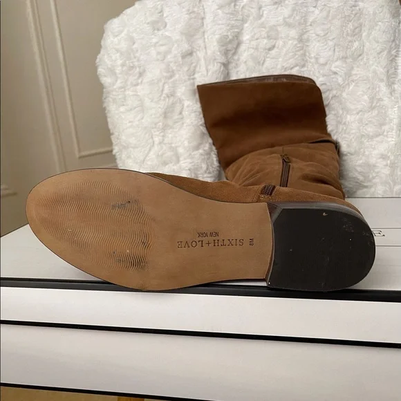 Size 8.5 Over the knee slouchy boots - Picture 6 of 8